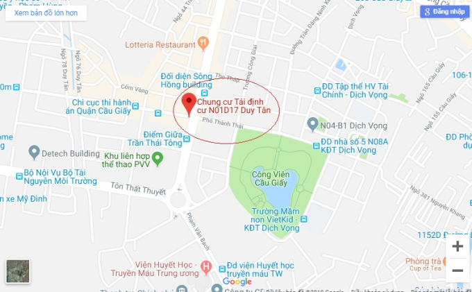 C&ocirc;ng nh&acirc;n căng băng r&ocirc;n đề nghị Ban QLDA quận Cầu Giấy chi trả tiền dự &aacute;n TĐC N01- D17 Duy T&acirc;n