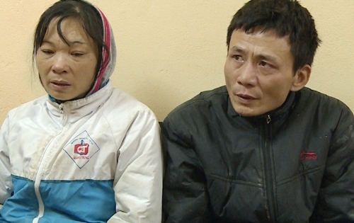 Rủ nhau đi trộm cắp, cặp vợ chồng hờ bị bắt giữ