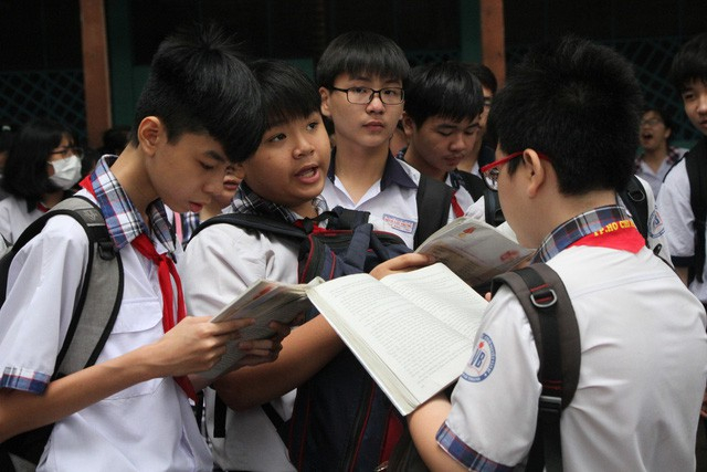 Học sinh TPHCM đang chuẩn bị cho kỳ tuyển sinh lớp 10 căng thẳng (ảnh minh họa)