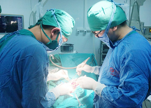 H&igrave;nh ảnh c&aacute;c khối ung thư từ ca phẫu thuật cho bệnh nh&acirc;n N.V.H