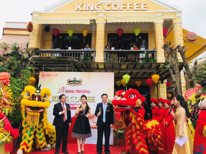 King Coffee tiếp tục khai trương qu&aacute;n mới tại Hội An