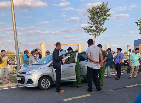 Hiện trường vụ việc.