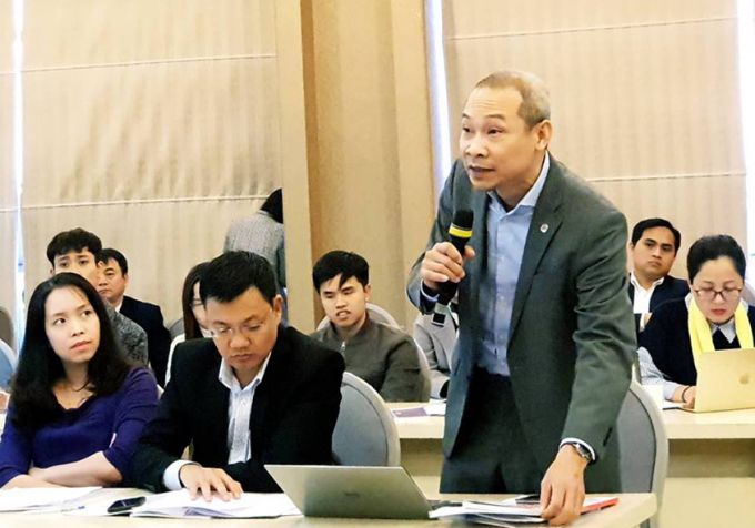 C&aacute;c đại biểu ph&aacute;t biểu tại Hội thảo. - Ảnh: VGP