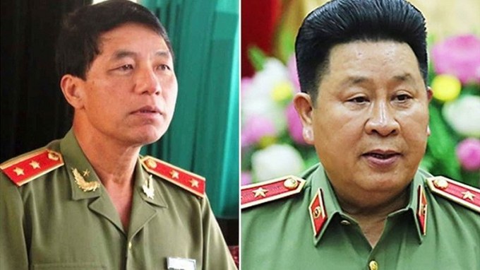 &Ocirc;ng Trần Việt T&acirc;n (tr&aacute;i) v&agrave; B&ugrave;i Văn Th&agrave;nh (phải)