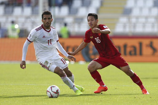 Đội tuyển Việt Nam quyết thắng ở trận đấu cuối c&ugrave;ng v&ograve;ng bảng, h&ograve;ng gi&agrave;nh v&eacute; v&agrave;o v&ograve;ng 1/8