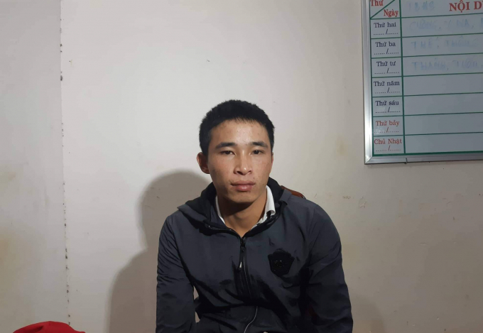 Đối tượng Th&aacute;i tại cơ quan c&ocirc;ng an