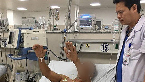 Bệnh nh&acirc;n được cứu sống tại bệnh viện Cu Ba - Đồng Hới