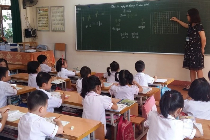 Trước khi được đứng lớp, gi&aacute;o vi&ecirc;n cũng phải trải qua qu&aacute; tr&igrave;nh đ&agrave;o tạo ở c&aacute;c trường sư phạm. (Ảnh minh họa: Nguyễn H&ugrave;ng).