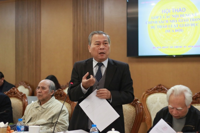 &Ocirc;ng L&ecirc; Qu&aacute;n Tần. Ảnh: Thanh H&ugrave;ng/Vietnamnet