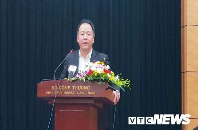 Tổng cục trưởng Tổng cục Quản l&yacute; thị trường Trần Hữu Linh. (Ảnh: H.H).
