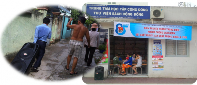 M&ocirc; h&igrave;nh truyền th&ocirc;ng tại khu d&acirc;n cư