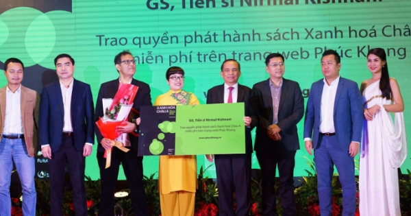 Phuc Khang Corporation phát hành miễn phí sách “Xanh hóa Châu Á”