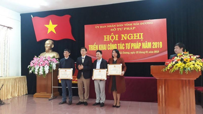 Sở Tư ph&aacute;p Hải Dương triển khai c&ocirc;ng t&aacute;c tư ph&aacute;p năm 2019