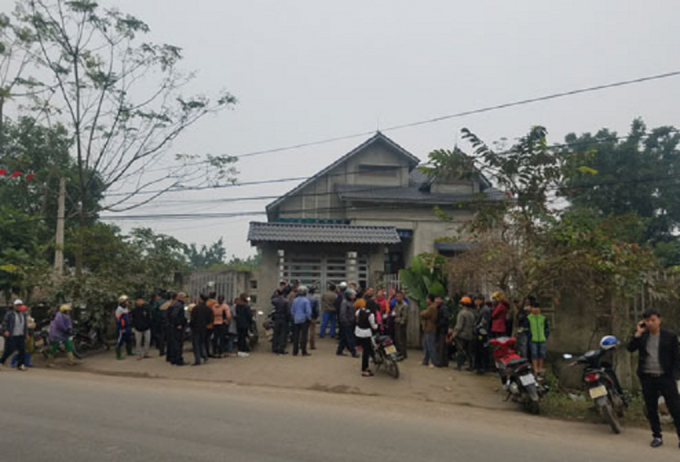 Nh&agrave; c&ocirc; gi&aacute;o K nơi xảy ra sự việc.