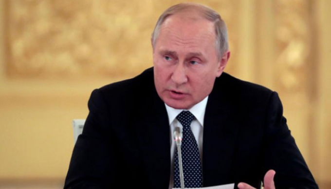 Tổng thống Nga Vladimir Putin - Ảnh: Reuters.