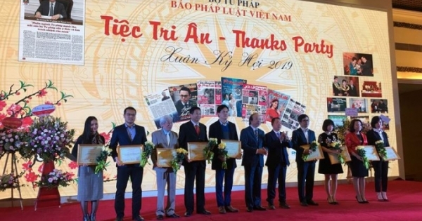 Báo Pháp luật Việt Nam tri ân cộng tác viên, đối tác đầu xuân Kỷ Hợi