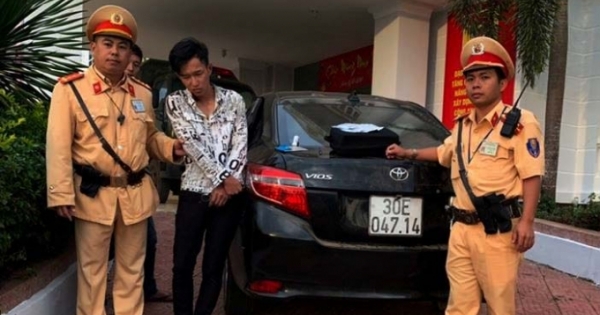 Không chấp hành hiệu lệnh, tài xế nghiện ma túy tông chiến sĩ CSGT