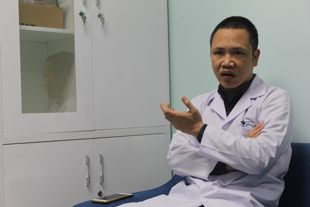BS Nguyễn L&yacute; Thịnh Trường chia sẻ về ca bệnh đặc biệt.
