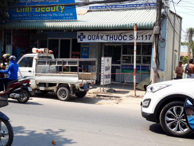 Hiện trường sự việc (Ảnh: H&agrave; Bắc)