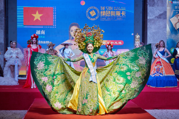 Tr&uacute;c Ny đăng quang &Aacute; hậu 2 Hoa hậu c&aacute;c quốc gia - Miss All Nations 2019