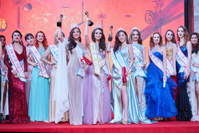 Tr&uacute;c Ny đăng quang &Aacute; hậu 2 Hoa hậu c&aacute;c quốc gia - Miss All Nations 2019