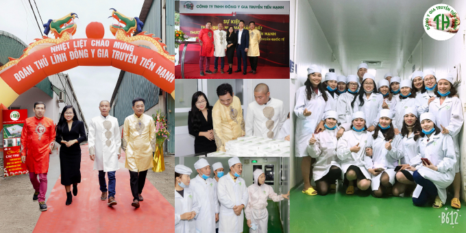 D&agrave;n T&aacute;o Qu&acirc;n v&agrave; c&aacute;c Thủ Lĩnh Tiến Hạnh thăm nh&agrave; m&aacute;y sản xuất đạt chuẩn BMP của C&ocirc;ng ty &nbsp;TNHH Đ&ocirc;ng y Gia truyền Tiến Hạnh.