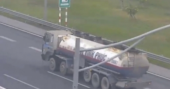 Vụ xe bồn lùi xe trên cao tốc:  Sẽ bị xử phạt theo quy định mới