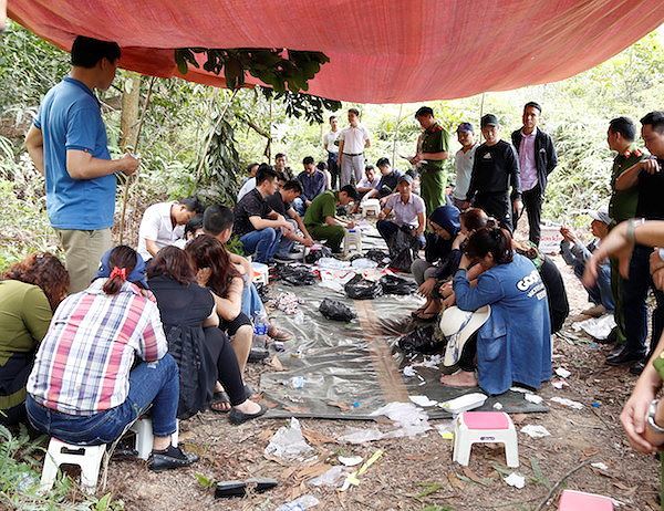 Triệt phá sới bạc trên sông, thu giữ 1,5 tỷ đồng. Ảnh minh họa.