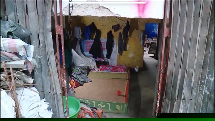 Nơi ở và sử dụng ma tuý của nhóm công nhân trên.