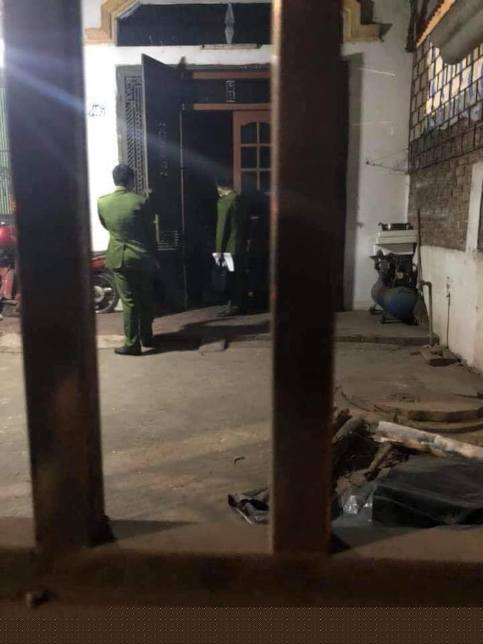 Hiện trường vụ việc trên.