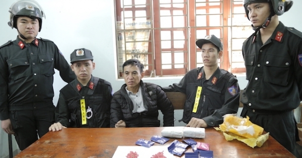 Mang 6000 viên ma túy từ Nghệ An sang Hà Tĩnh, chưa kịp tiêu thụ bị công an tóm gọn