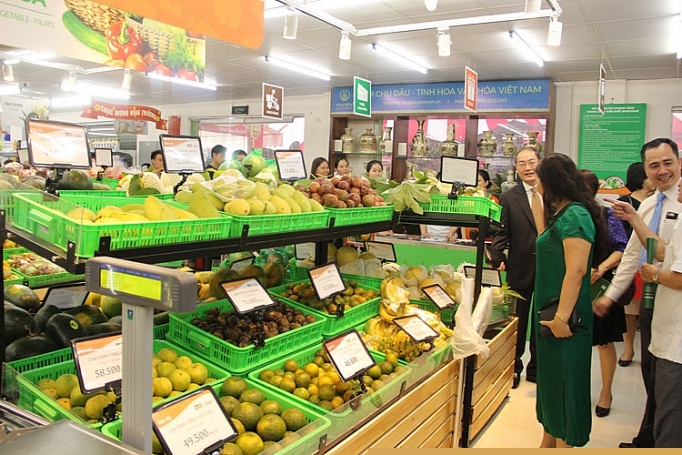 Hàng hóa phong phú, hấp dẫn tại Hapromart C13 Thành Công mô hình Home &amp;amp; Food thu hút sự quan tâm của người tiêu dùng Thủ đô