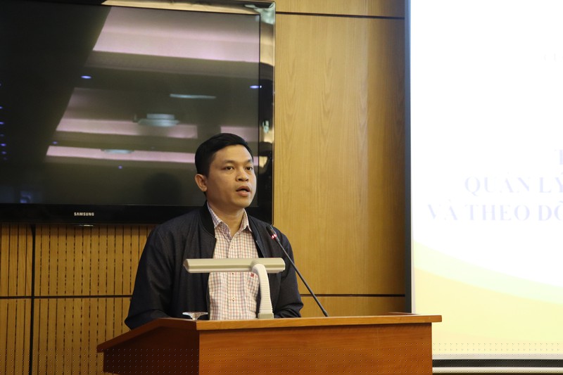 Phó Cục trưởng Lê Thanh Bình báo cáo kết quả công tác năm 2019