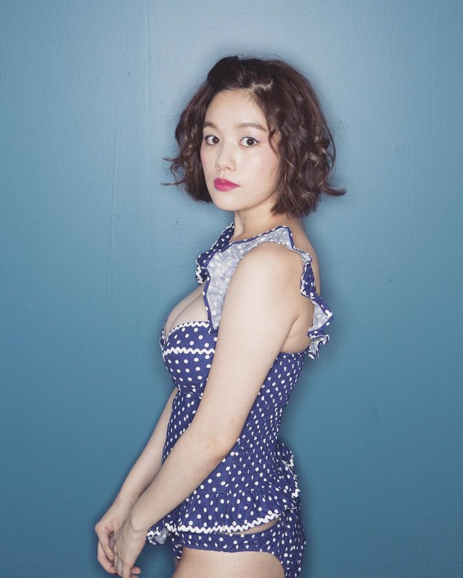 &lsquo;Thi&ecirc;n thần nội y&rsquo; Nhật Bản từng bị &lsquo;s&agrave;m sỡ&rsquo; tr&ecirc;n TV v&igrave; v&ograve;ng một ngoại cỡ - ảnh 2