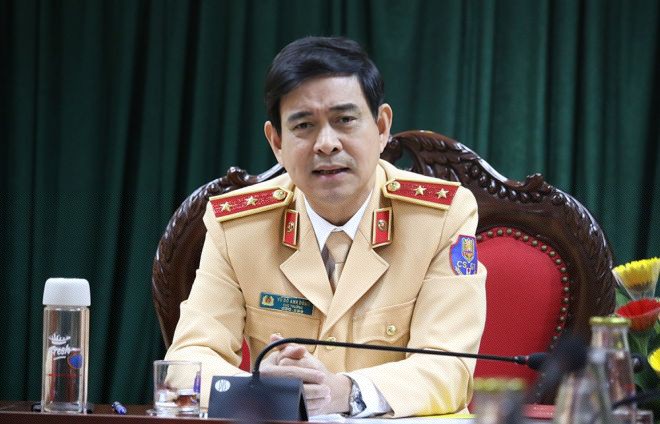 Trung tướng Vũ Đỗ Anh Dũng - Cục trưởng CSGT. 