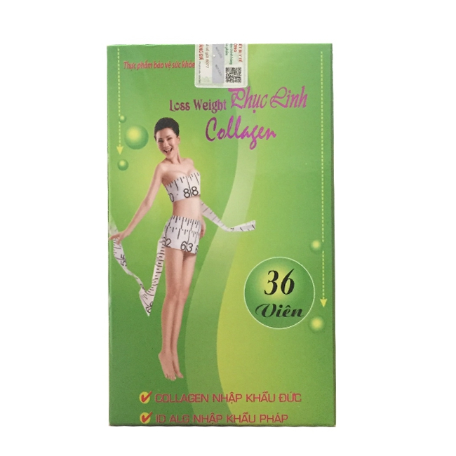 TPBVSK Loss Weight Phục Linh Collagen có dấu hiệu giả mạo.