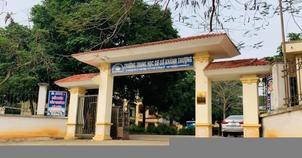 Hiệu trưởng Trường THCS Khánh Thượng nói gì về đường dây mua bán trinh?