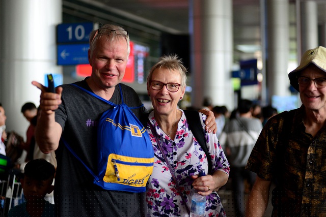 Nhiều người nước ngoài cũng muốn trải nghiệm Tết Nguyên đán của Việt Nam.