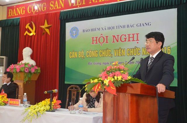 Ông Thân Đức Lại - Giám đốc BHXH tỉnh Bắc Giang (Ảnh: Website Bảo hiểm xã hội tỉnh Bắc Giang)