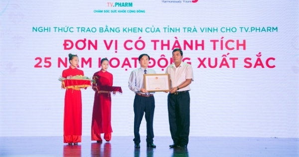 Công ty Cp Dược phẩm TV.Pharm: Tự hào thực hiện sứ mệnh chăm sóc sức khỏe cộng đồng