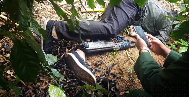 Thi thể nghi can được phát hiện.