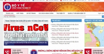 Virus corona được cập nhật trên bản tin của Bộ Y Tế, tránh đưa sai thông tin đến người dân
