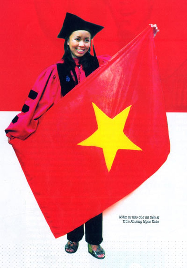 Trần Phương Ngọc Thảo từng được biết đến l&agrave; sinh vi&ecirc;n đầu ti&ecirc;n của Việt Nam được kết nạp Đảng tại Mỹ (ảnh: PN)