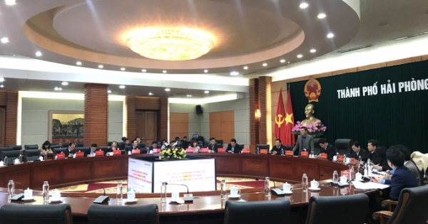 Đoàn công tác của Ban kinh tế Trung ương làm việc với TP Hải Phòng