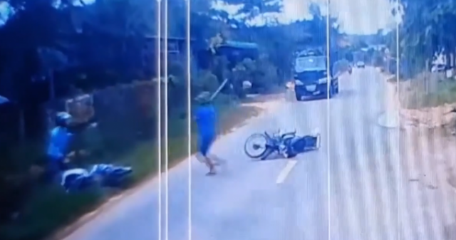 Làm rõ vụ dùng gậy đánh người gây thương tích sau va chạm giao thông ở Bình Phước