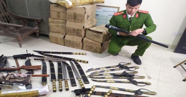 Công an Thái Bình thu hồi 17 súng các loại sau 15 ngày đầu ra quân