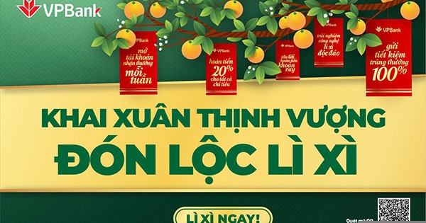 Đón xuân thịnh vượng, VPBank tặng hơn 140.000 phần quà cho khách hàng