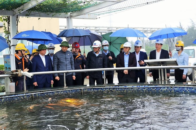 Hội đồng giám sát liên ngành kiểm tra thực tế tại Công ty Formosa Hà Tĩnh tháng 12/2020 (Ảnh: TN-MT).