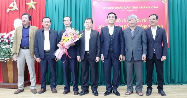 Bí thư huyện Trà Bồng làm Giám đốc Sở Công thương tỉnh Quảng Ngãi