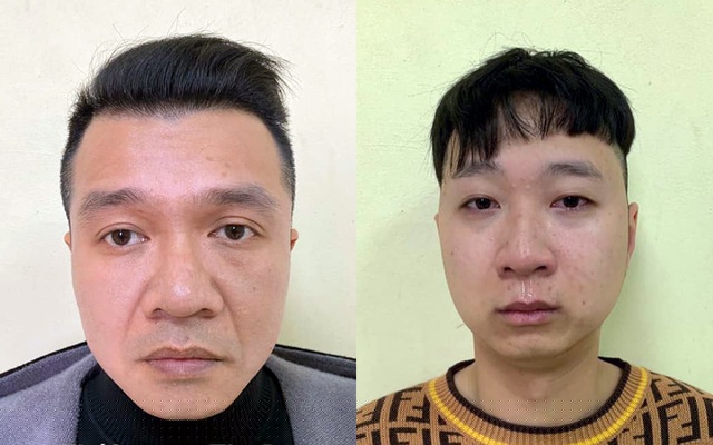 Hai đối tượng Đỗ Ngọc Long và Phan Văn Minh Mạnh.